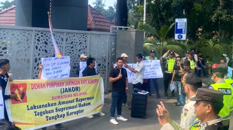 Bangunan SMP Roboh, JAKOR : Ada Dugaan KKN di Disdik Lubuklinggau